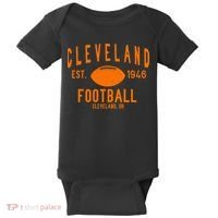 Cleveland OH Football Est. 1946 Baby Bodysuit thumb 0