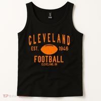 Cleveland OH Football Est. 1946 Tank Top thumb 2