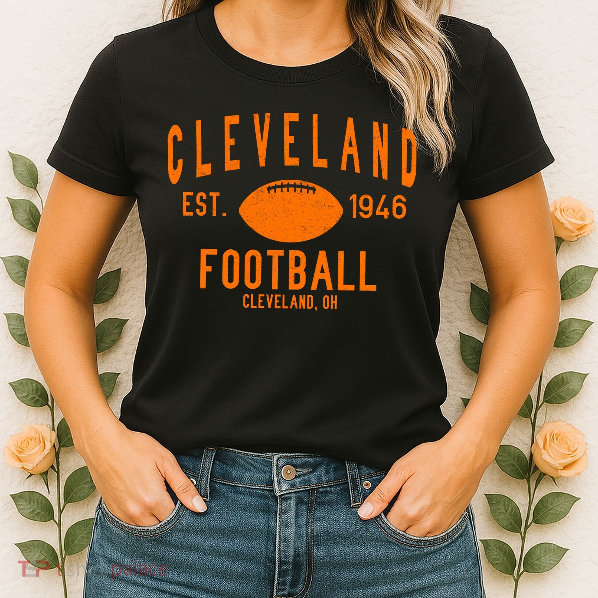 Cleveland OH Football Est. 1946 Women's T-Shirt
