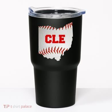 Cleveland, Ohio Baseball CLE Logo Tumbler