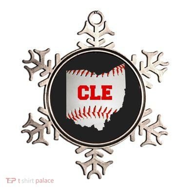 Cleveland, Ohio Baseball CLE Logo Ornament
