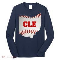 Cleveland, Ohio Baseball CLE Logo Long Sleeve Shirt thumb 0