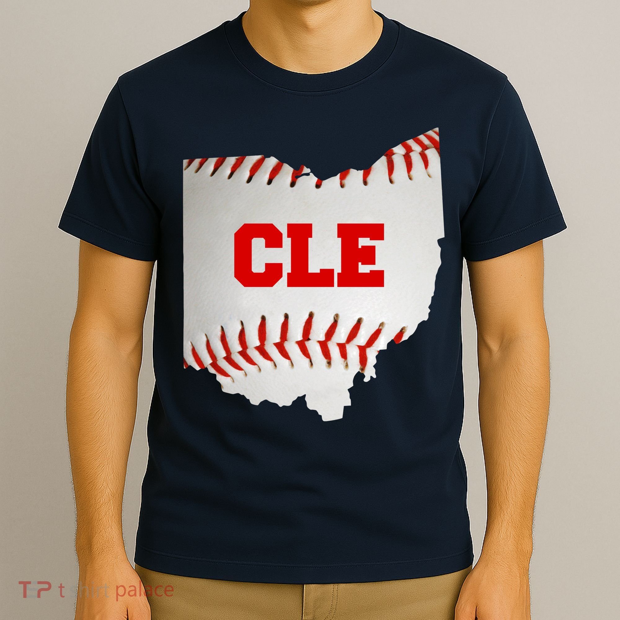 Cleveland, Ohio Baseball CLE Logo T-Shirt