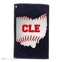 Cleveland, Ohio Baseball CLE Logo Golf Towel thumb 0