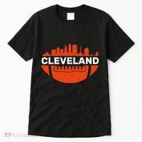 Cleveland Ohio Football City Logo Tall T-Shirt thumb 0