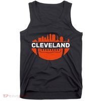 Cleveland Ohio Football City Logo Tank Top thumb 0