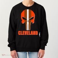 Cleveland Skull Football Women's Sweatshirt thumb 0