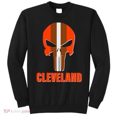 Cleveland Skull Football Sweatshirt