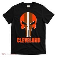 Cleveland Skull Football T-Shirt thumb 0