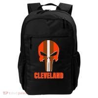 Cleveland Skull Football Backpack thumb 0