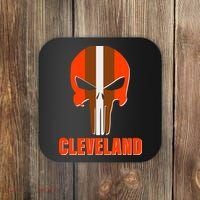 Cleveland Skull Football Coaster thumb 0