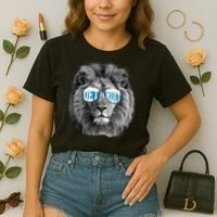 Cool Lions Football Sports Fan Comfort Colors Boxy T-Shirt thumb 2