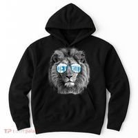 Cool Lions Football Sports Fan Hoodie thumb 0