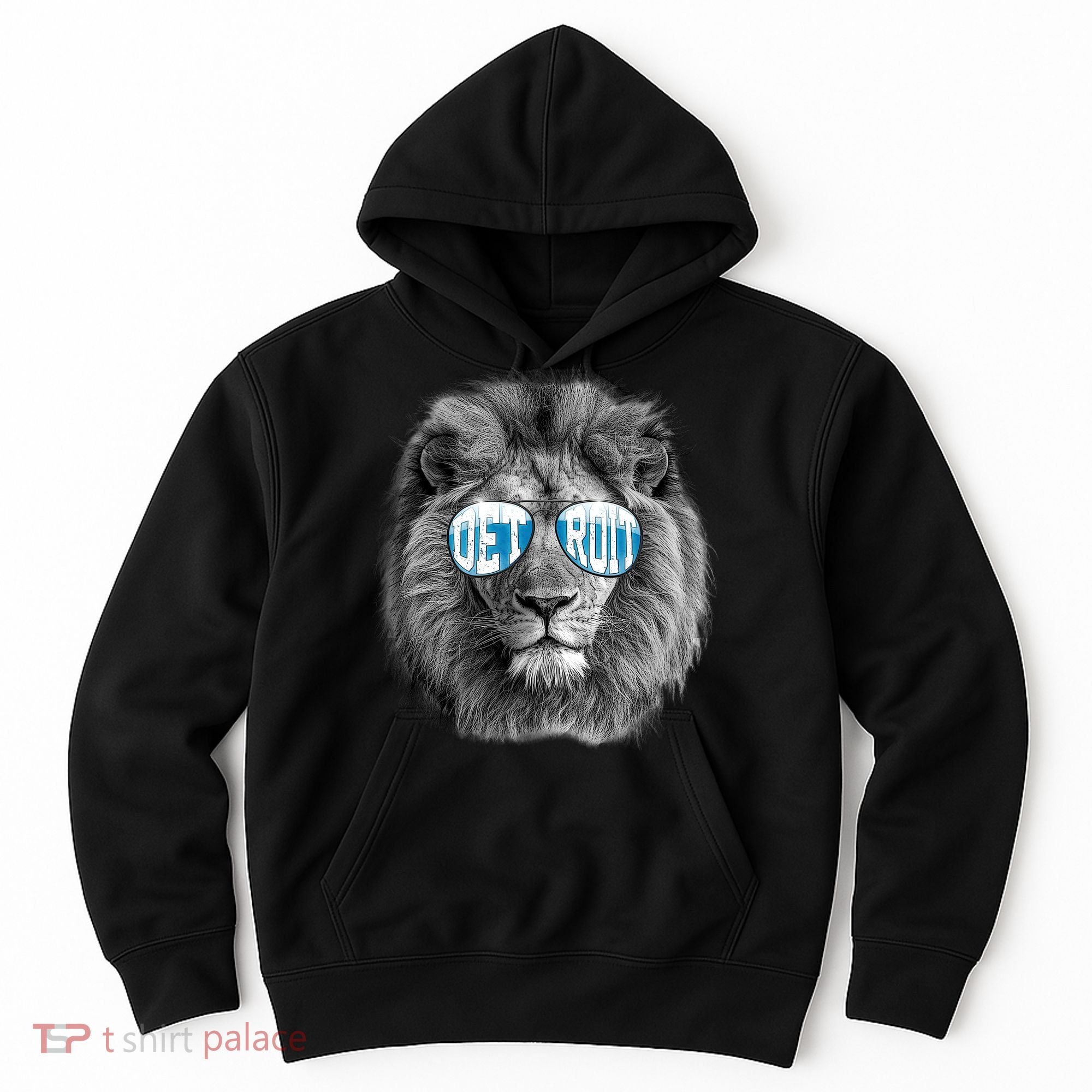 Cool Lions Football Sports Fan Hoodie
