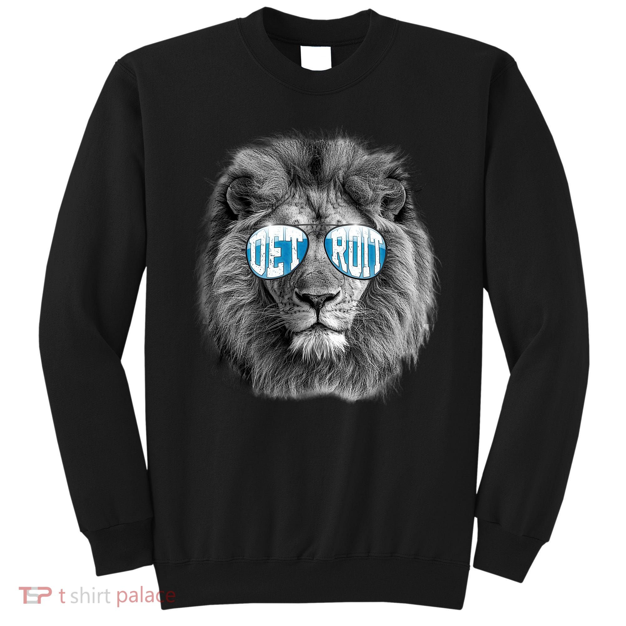 Cool Lions Football Sports Fan Sweatshirt
