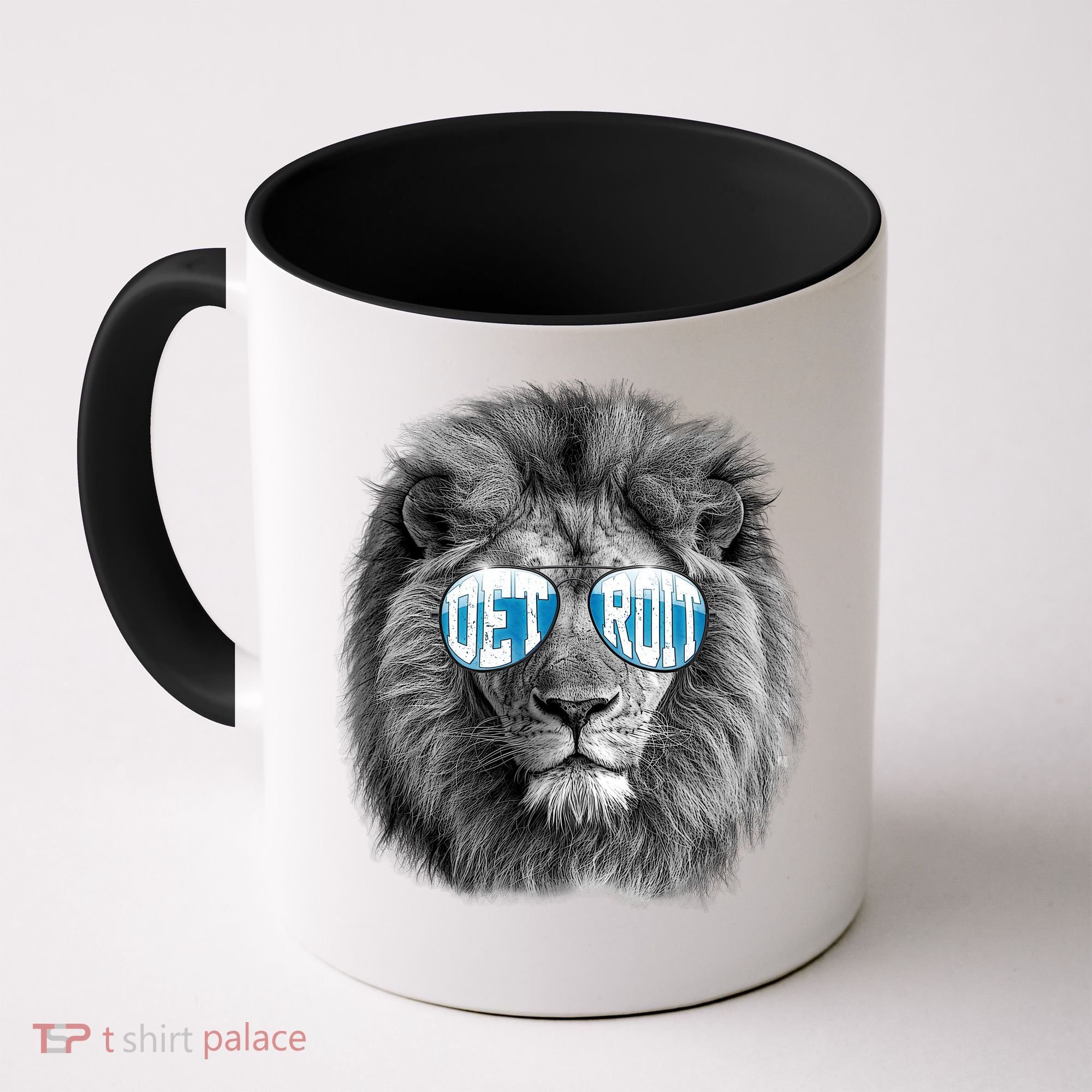 Cool Lions Football Sports Fan Coffee Mug