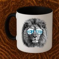 Cool Lions Football Sports Fan Coffee Mug thumb 2