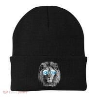 Cool Lions Football Sports Fan Beanie thumb 0