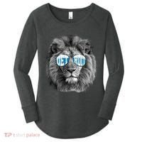 Cool Lions Football Sports Fan Women's Perfect Tri Tunic Long Sleeve Shirt thumb 0