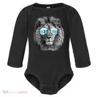 Cool Lions Football Sports Fan Baby Long Sleeve Bodysuit thumb 0