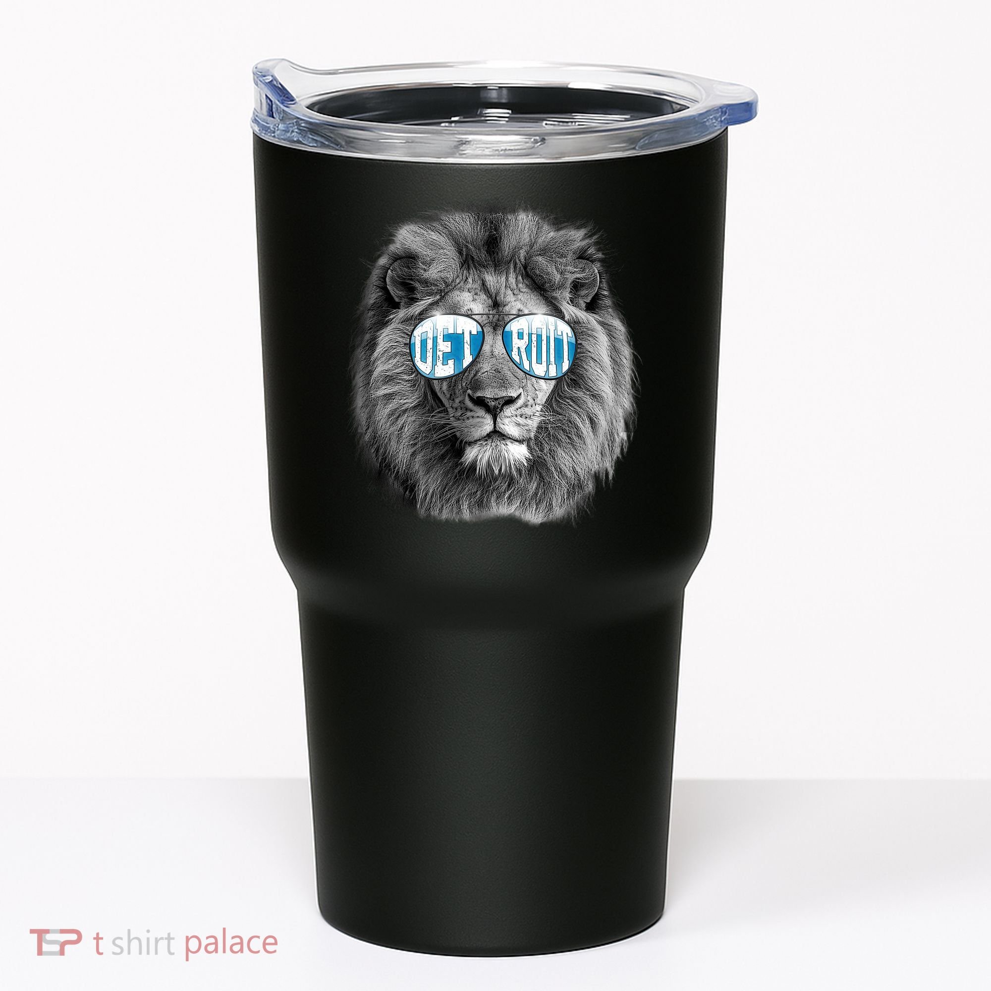 Cool Lions Football Sports Fan Tumbler