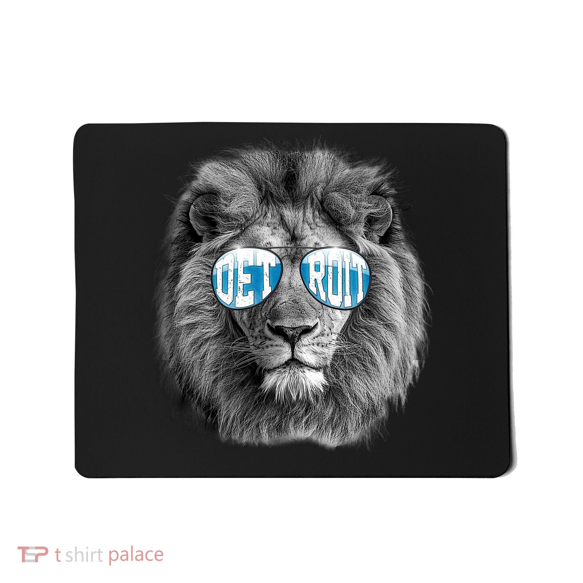 Cool Lions Football Sports Fan Mousepad