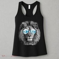 Cool Lions Football Sports Fan Women's Tank Top thumb 3