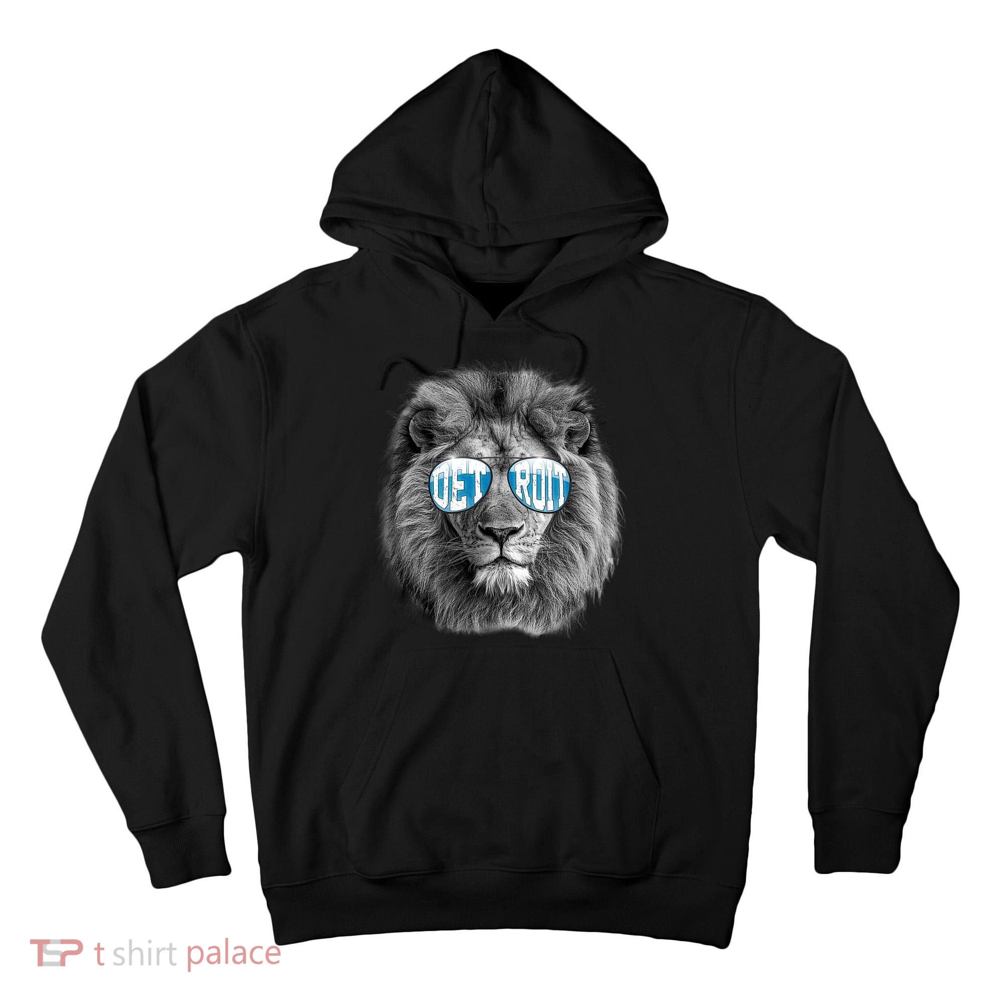 Cool Lions Football Sports Fan Tall Hoodie