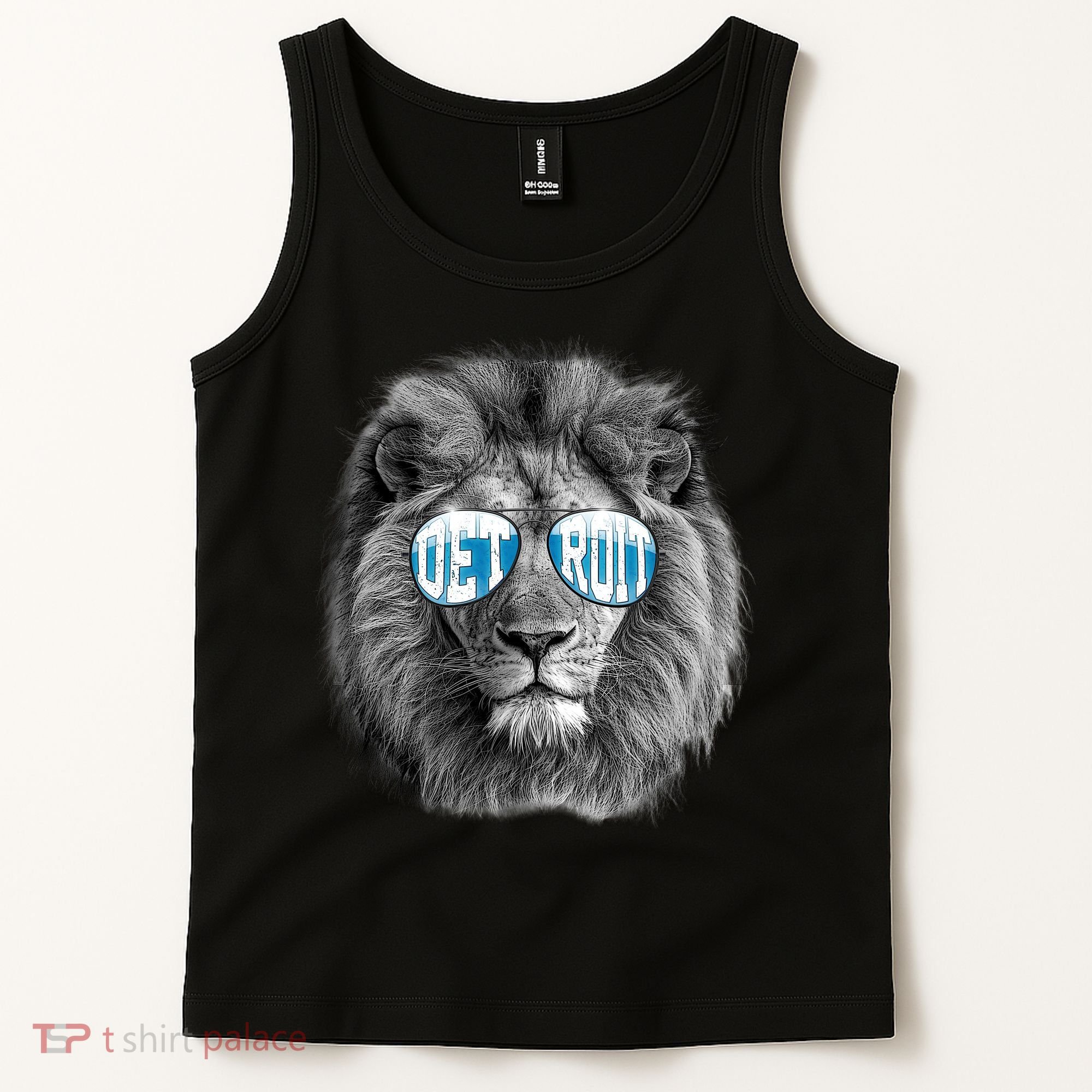 Cool Lions Football Sports Fan Tank Top