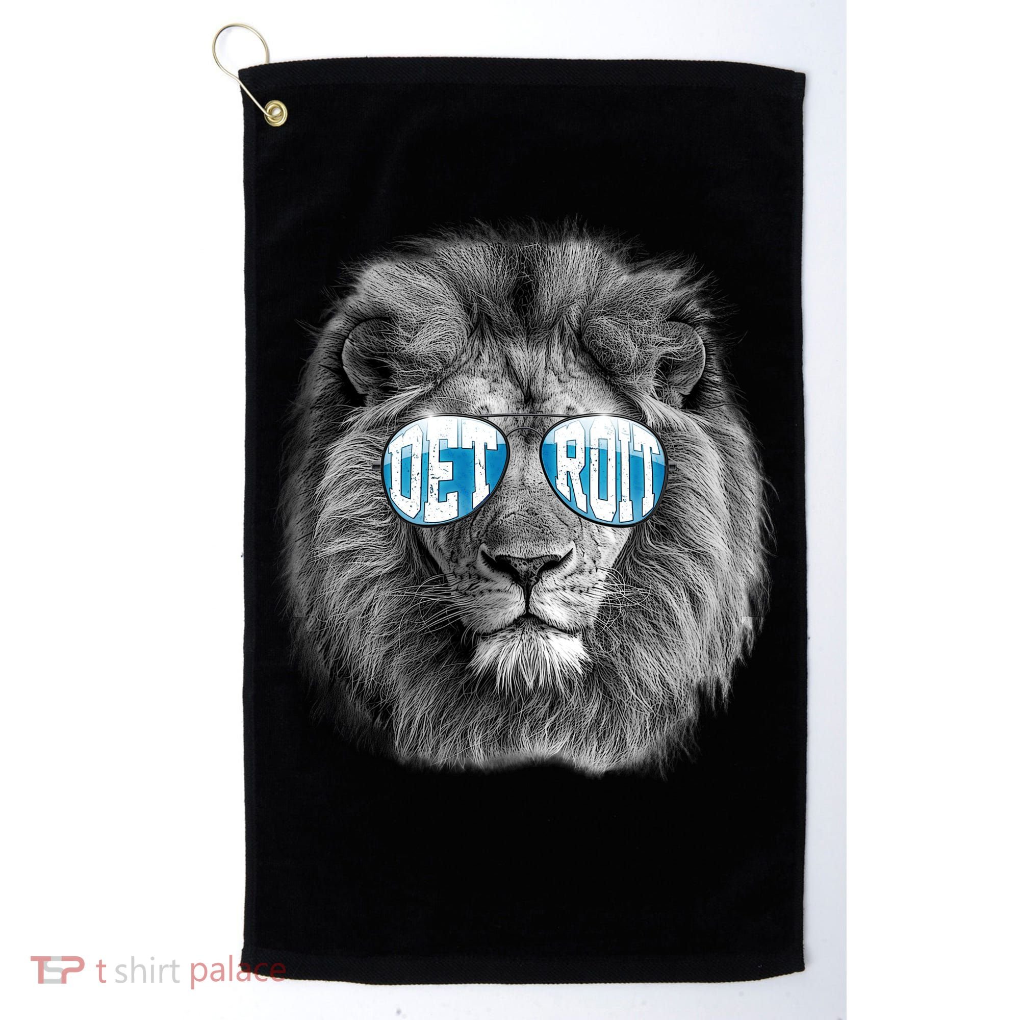 Cool Lions Football Sports Fan Golf Towel