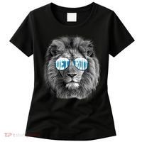 Cool Lions Football Sports Fan Women's T-Shirt thumb 0