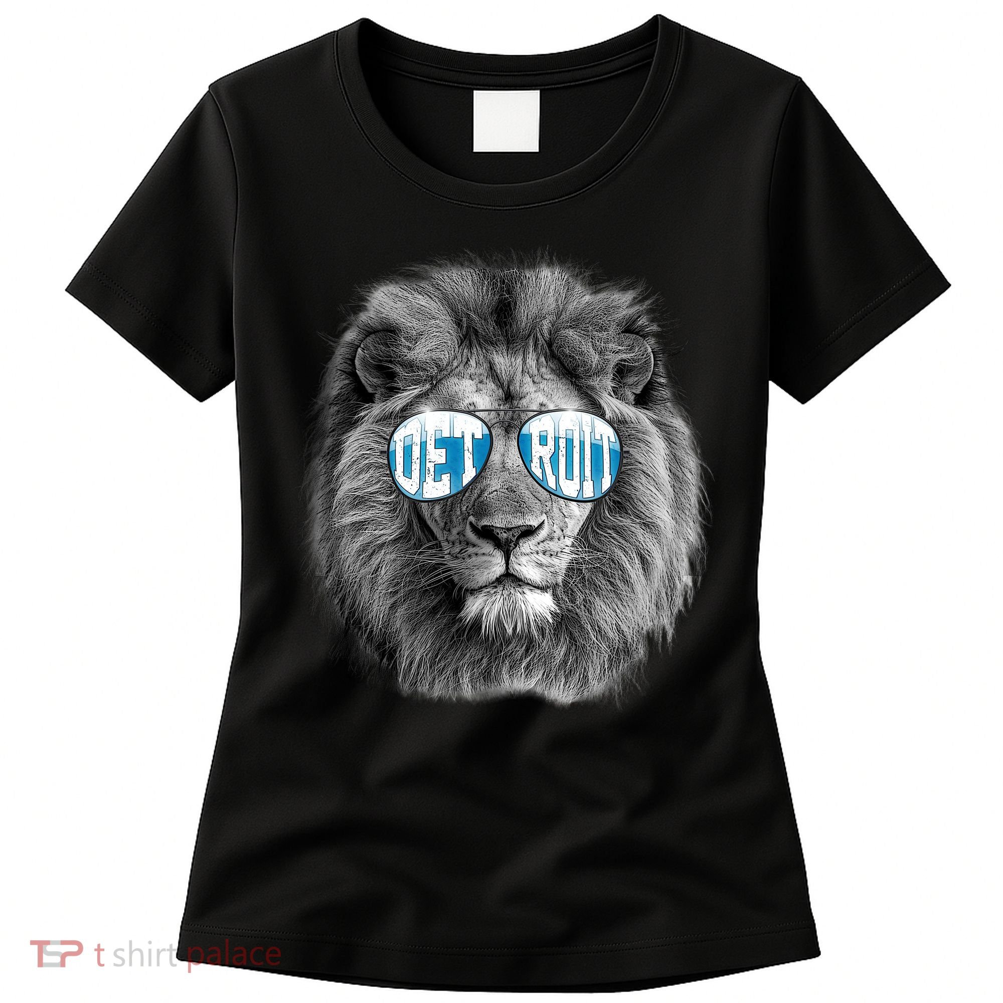 Cool Lions Football Sports Fan Women's T-Shirt