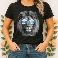 Cool Lions Football Sports Fan Women's T-Shirt thumb 2