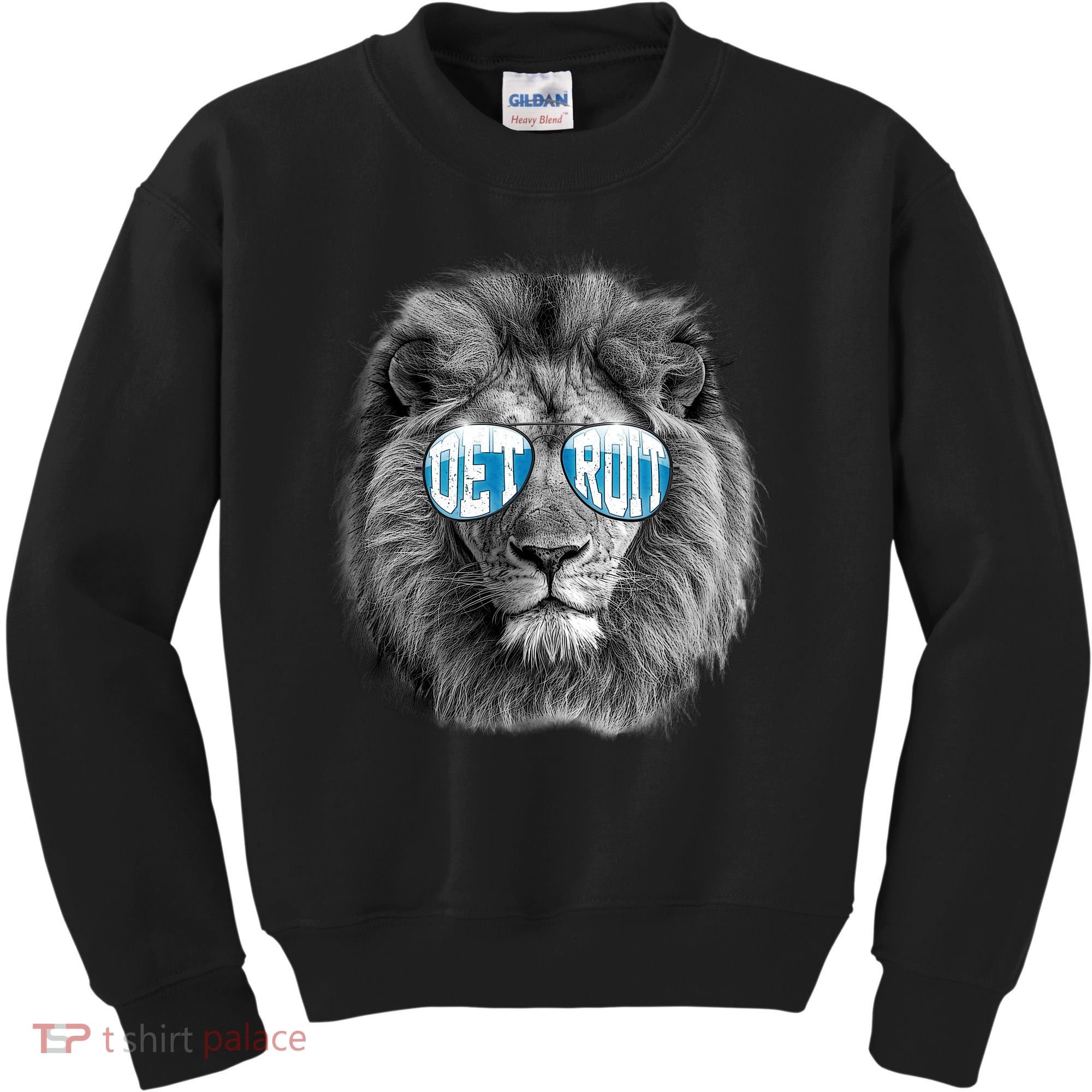 Cool Lions Football Sports Fan Kids Sweatshirt