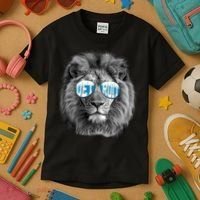 Cool Lions Football Sports Fan Kids T-Shirt thumb 3