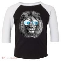 Cool Lions Football Sports Fan Toddler Fine Jersey T-Shirt thumb 0