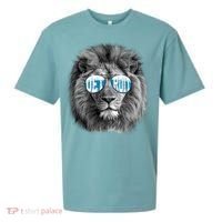 Cool Lions Football Sports Fan Sueded Cloud Jersey T-Shirt thumb 0