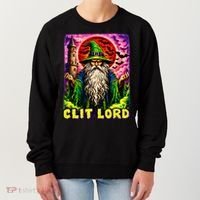 Clit Lord Funny Offensive Wizzard Women's Sweatshirt thumb 0