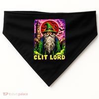 Clit Lord Funny Offensive Wizzard USA-Made Doggie Bandana thumb 0