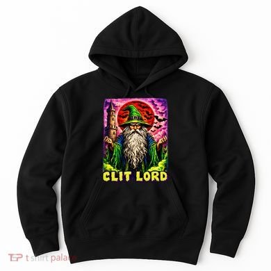 Clit Lord Funny Offensive Wizzard Hoodie
