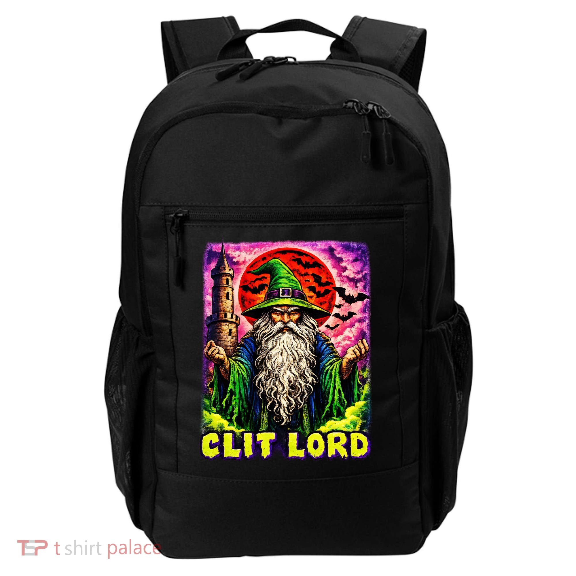 Clit Lord Funny Offensive Wizzard Backpack