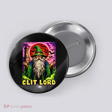 Clit Lord Funny Offensive Wizzard Button