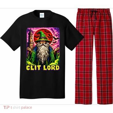 Clit Lord Funny Offensive Wizzard Pajama Set