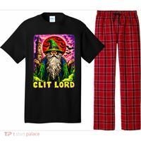 Clit Lord Funny Offensive Wizzard Pajama Set thumb 0