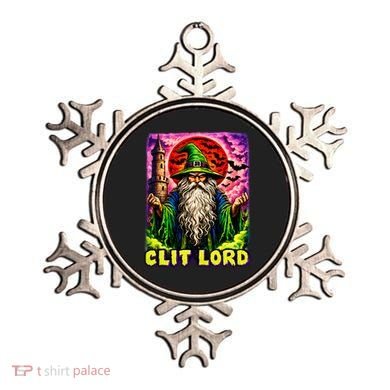 Clit Lord Funny Offensive Wizzard Ornament