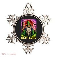 Clit Lord Funny Offensive Wizzard Ornament thumb 0