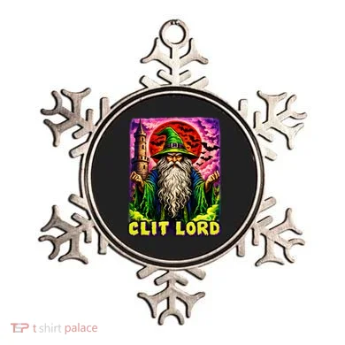 Clit Lord Funny Offensive Wizzard Ornament
