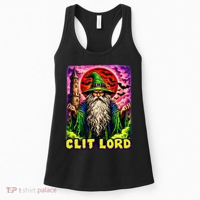 Clit Lord Funny Offensive Wizzard Women's Tank Top
