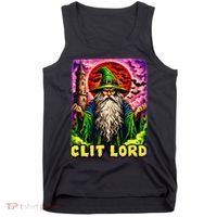 Clit Lord Funny Offensive Wizzard Tank Top thumb 0