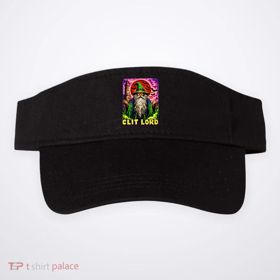 Clit Lord Funny Offensive Wizzard Visor